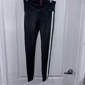 SPANX Shiny Black Leggings